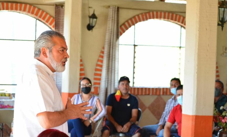Avanza Raúl Morón en su gira de fortalecimiento de la estructura de Morena por Michoacán